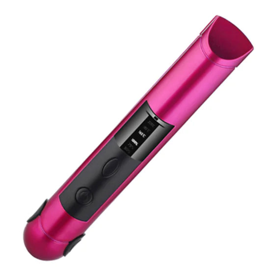 Draagbare 2-in-1 USB Oplaadbare Stijltang en Krultang